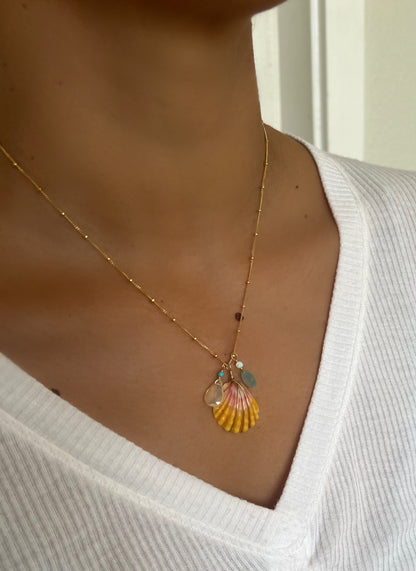 Sunrise Shell Necklace