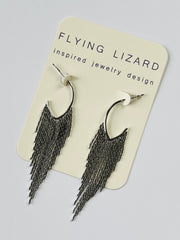 Elsa Fringe Post Earrings