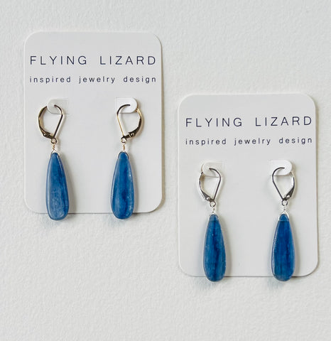 Blue Kyanite Earrings