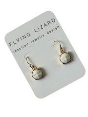 Small Moon Face Earrings