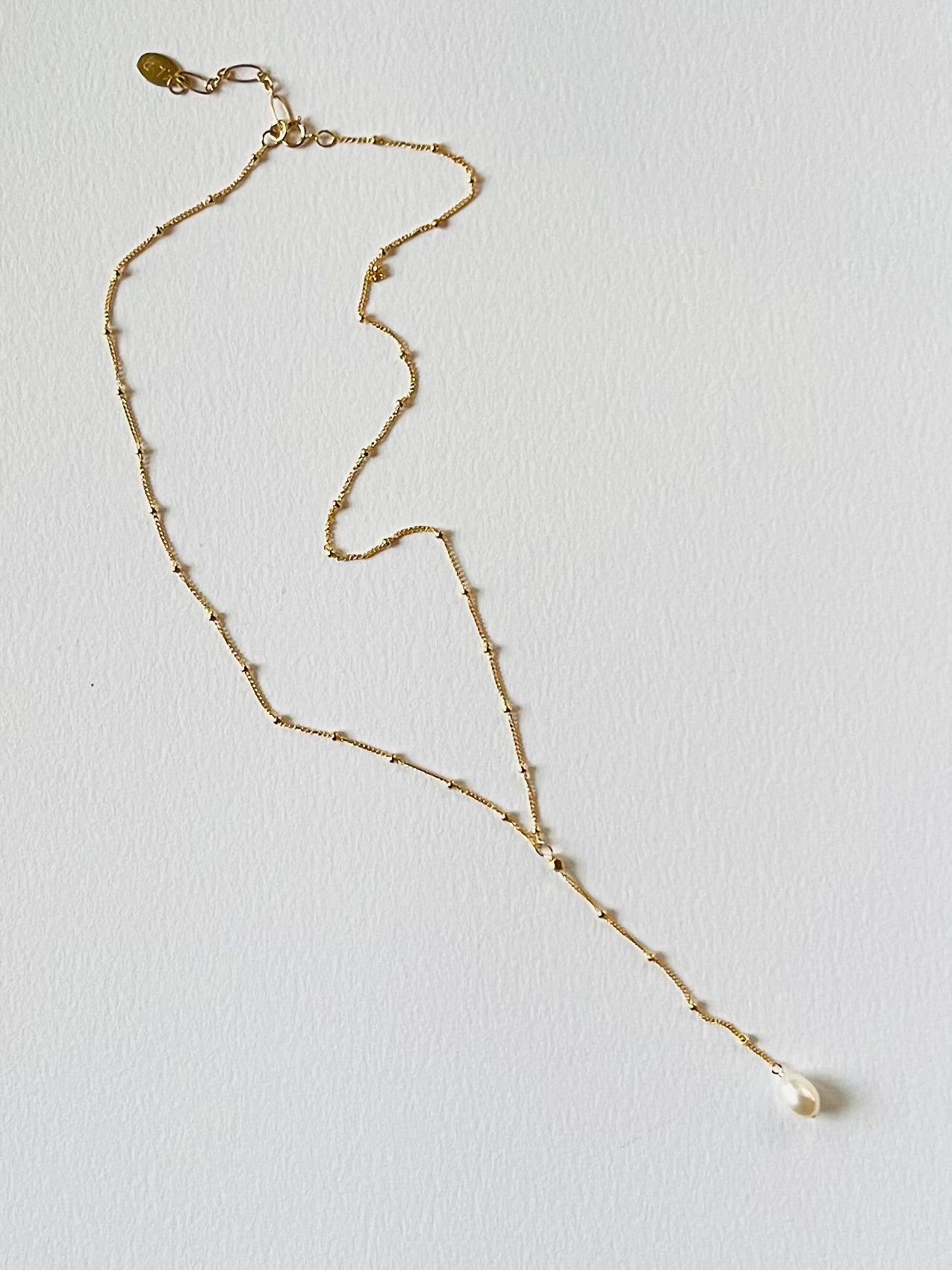 Mini Gold Satellite Lariat