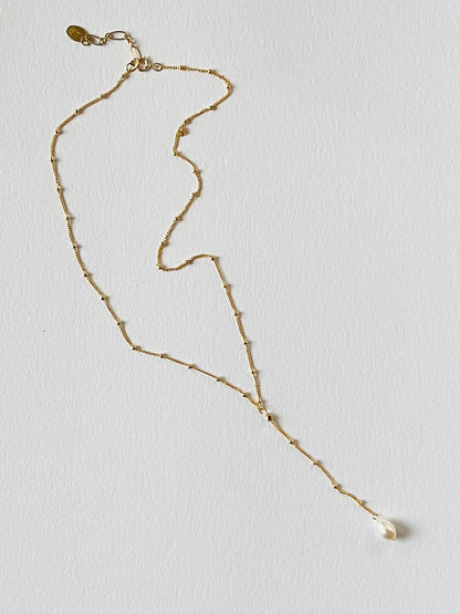 Mini Gold Satellite Lariat