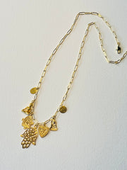 Golden Charm Necklace