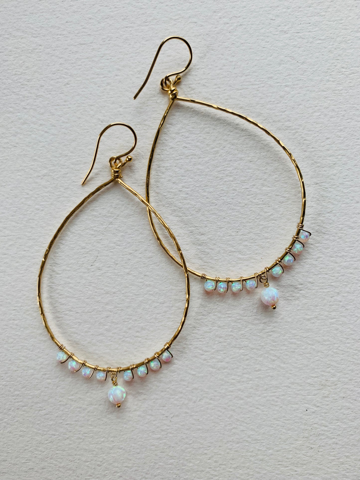 Tropical Opal Hoops